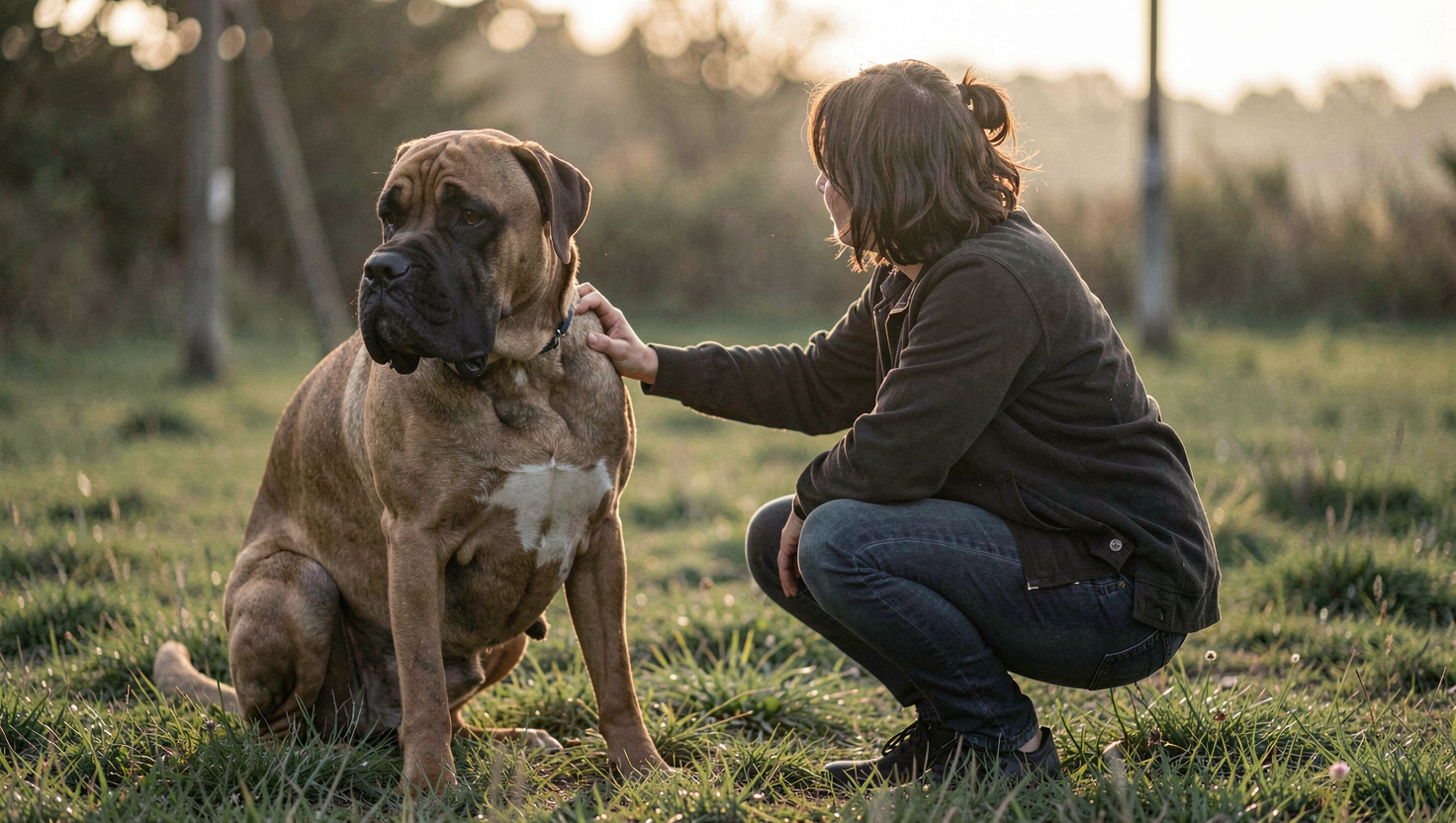 Positief trainen, zonder slapte : Training en gehoorzaamheid bij de Cane Corso